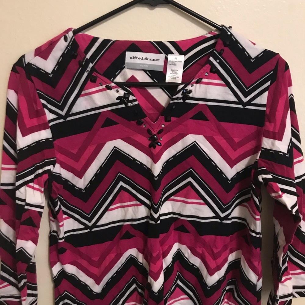 Alfred Dunner shirt petite small